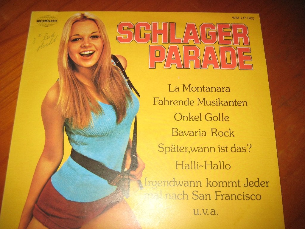 LP, Schlager Parade, Ophalen of Verzenden, Zo goed als nieuw, LP