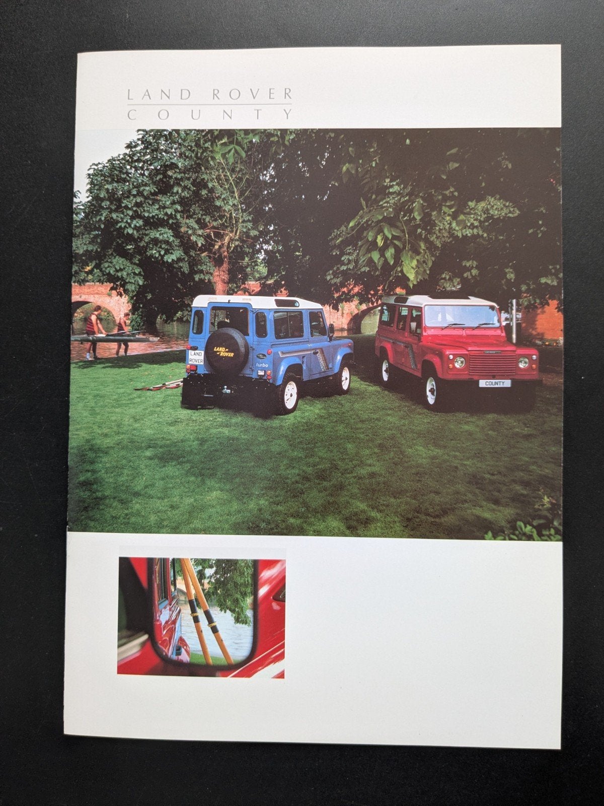 Brochure LAND ROVER County Ninety / One Ten 1989 (GB), Boeken, Ophalen of Verzenden, Zo goed als nieuw, Overige merken