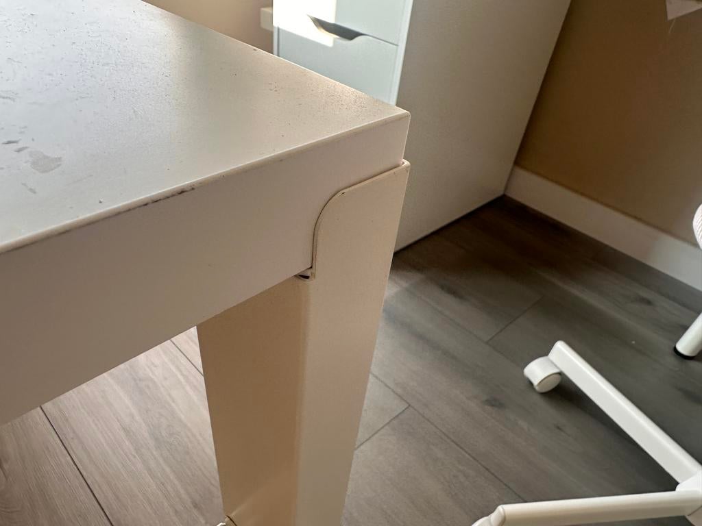 2x IKEA Pahl Kinderbureau - 128x58 cm - Zeer goede staat, Ophalen, Kinderbureau, Zo goed als nieuw, IKEA