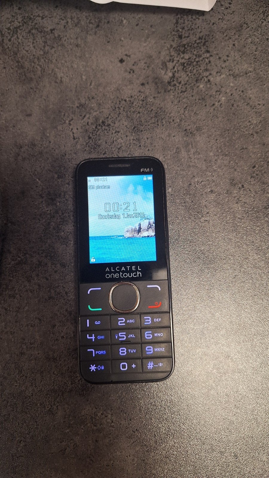 Alcatel OneTouch 1035D - Klassieke Mobiele Telefoon, Gebruikt, Geen camera, Ophalen of Verzenden, Klassiek of Candybar