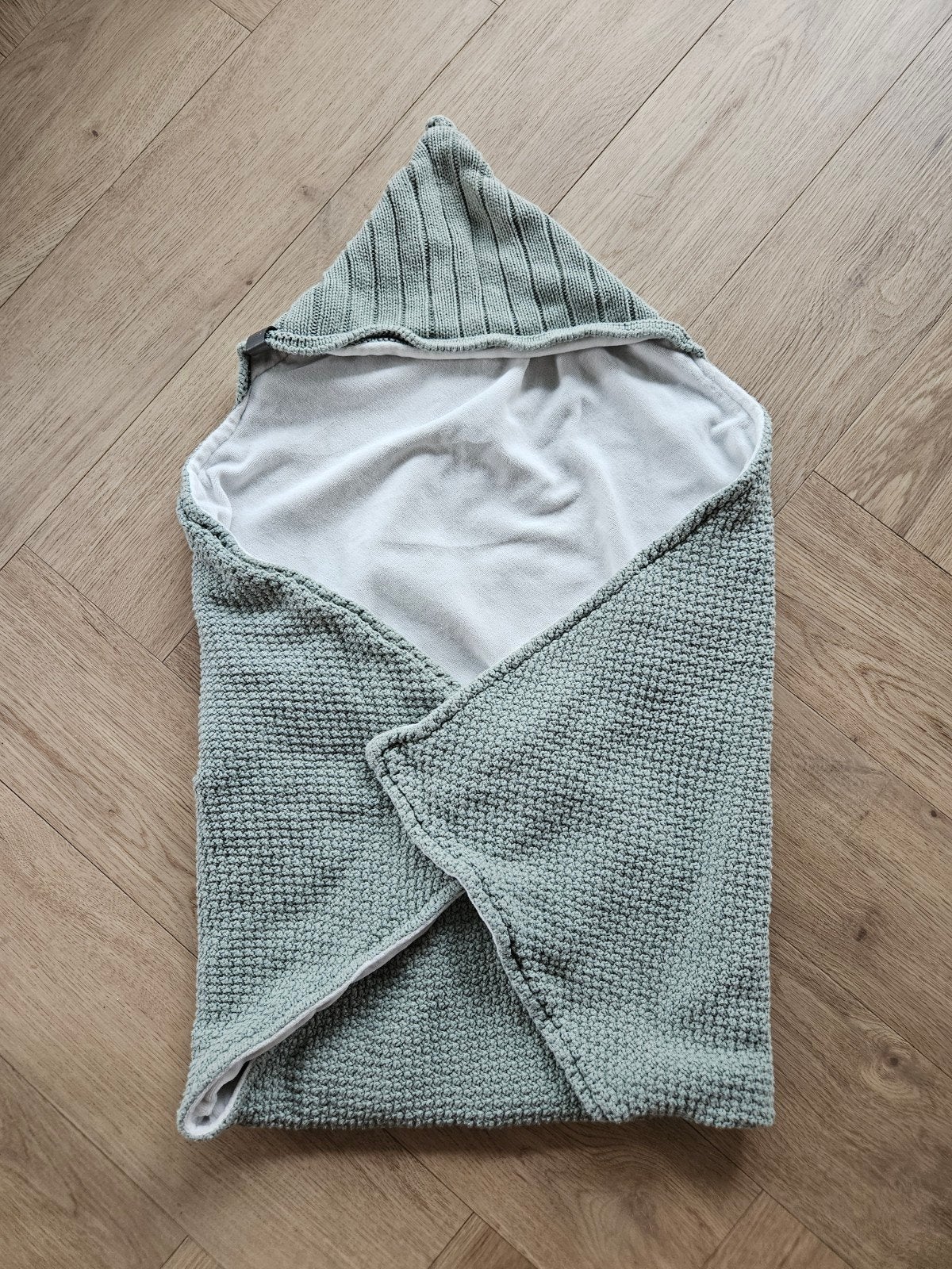 Mooie groene bakerzak/wikkeldeken voor baby's, Ophalen, Groen, Bakerzak of Bakerdoek, Zo goed als nieuw