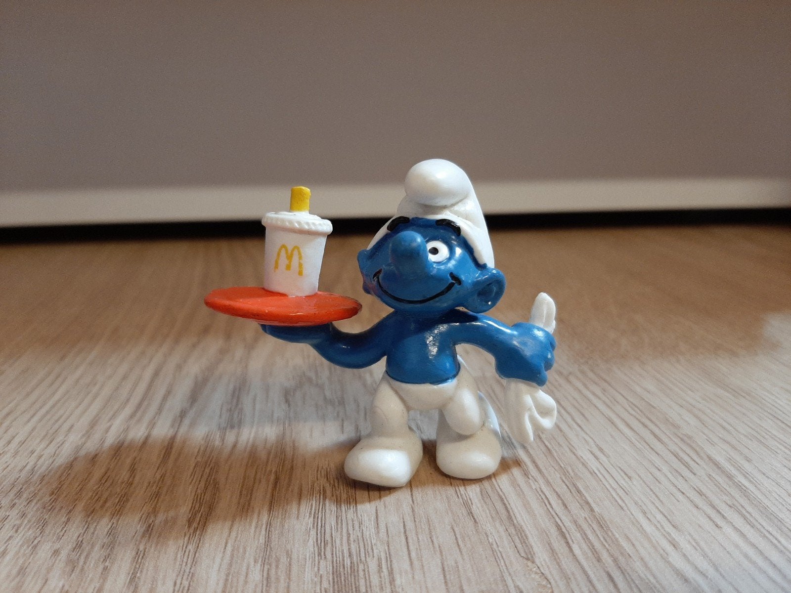 Mcdonalds smurf ober De Smurfen, Verzamelen, Smurfen, Ophalen of Verzenden