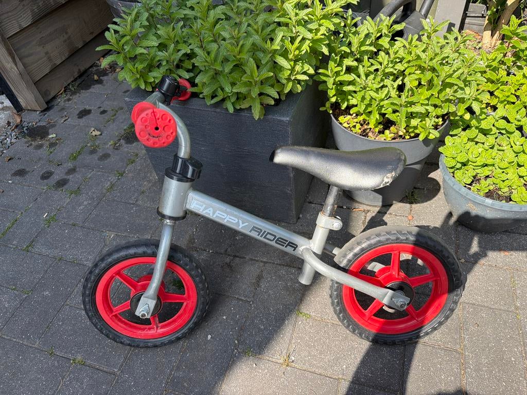 Happy Rider loopfiets - Ideaal voor jonge avonturiers, Ophalen of Verzenden, Zo goed als nieuw