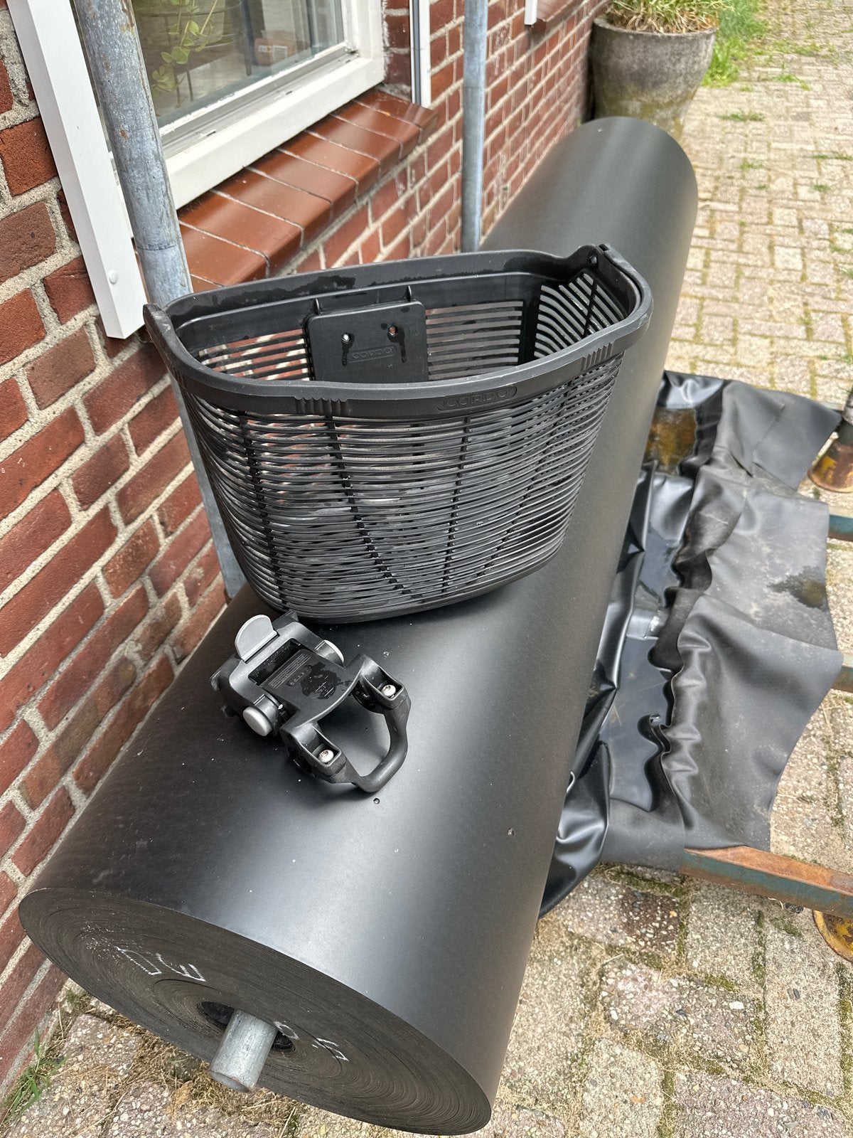 Cordo fietsmand voor op het stuur, Ophalen, Gebruikt, Fietsmand, Stuurbevestiging
