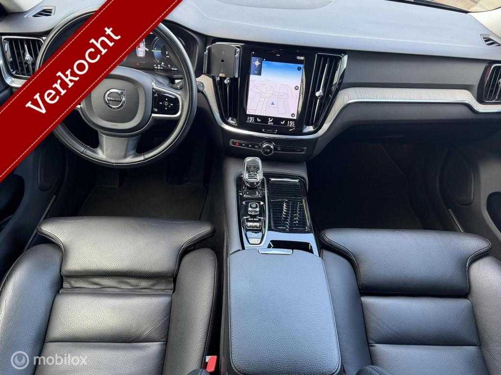 Volvo V60 2.0 T6 Twin Engine AWD Inscription LEER / CARPLAY, Auto's, Volvo, Automaat, Gebruikt, 4 cilinders, Automatische klimaatregeling