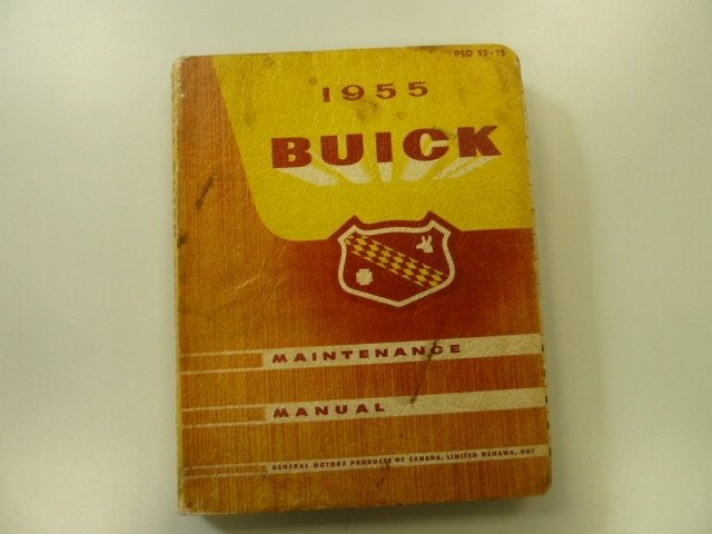 1955 Buick Maintenance Shop Manual USA, Verzenden, Gelezen, Overige merken