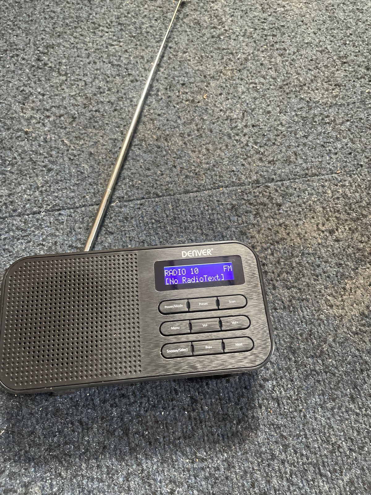 Denver DAB-42 DAB+ FM Radio - Zo goed als nieuw, Ophalen of Verzenden, Zo goed als nieuw, Radio