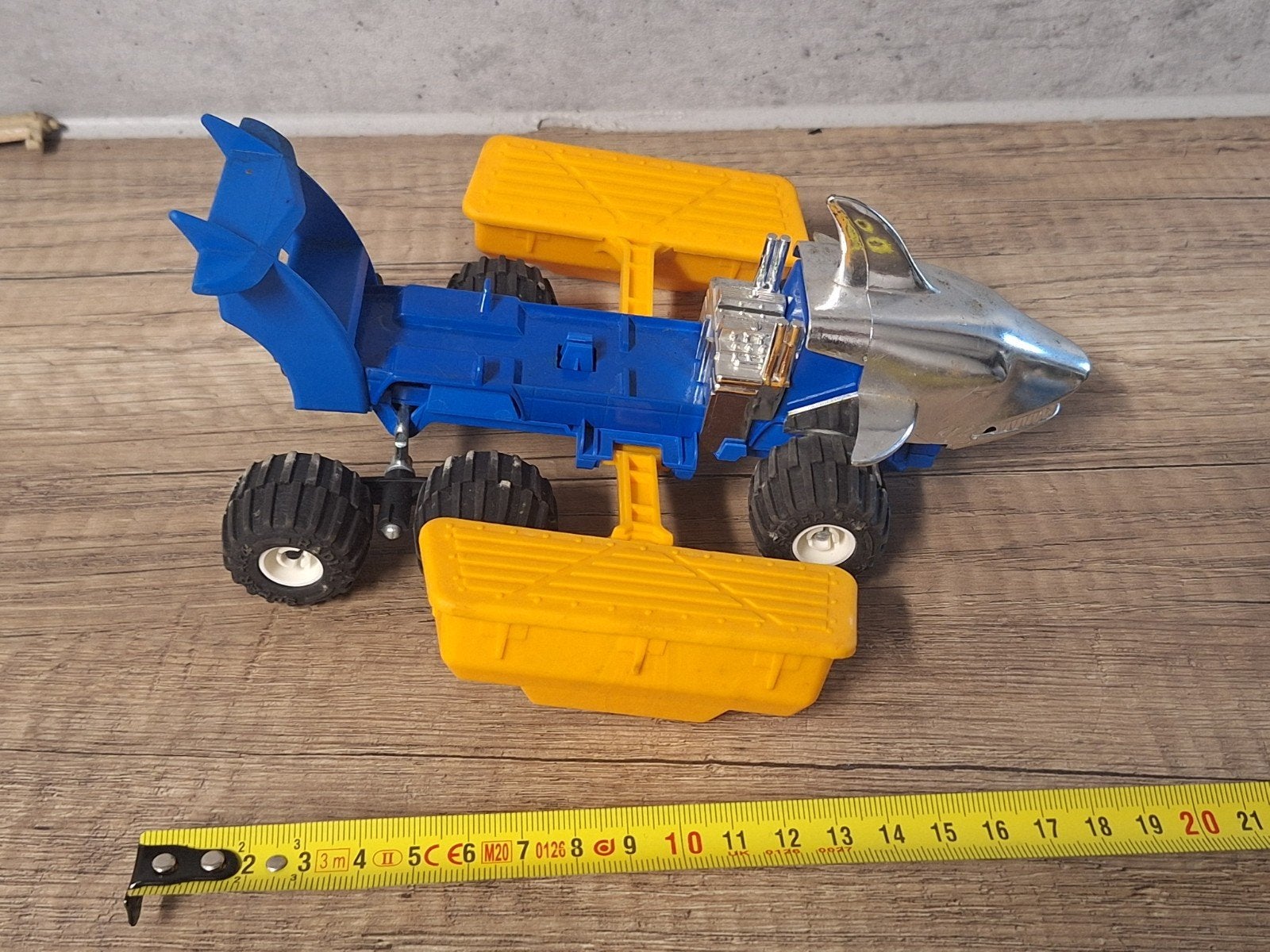 Vintage Majorette Extranimals Haai Monster Truck Jaren '80, Ophalen of Verzenden, Gebruikt