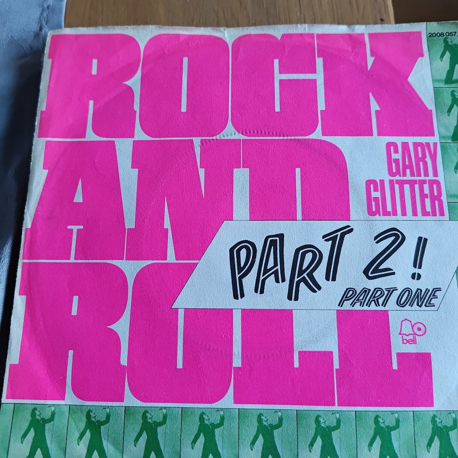 Gary Glitter - Rock And Roll Part 2! / Part One (7 inch), Gebruikt, Originele persing, 7 inch, Ophalen of Verzenden
