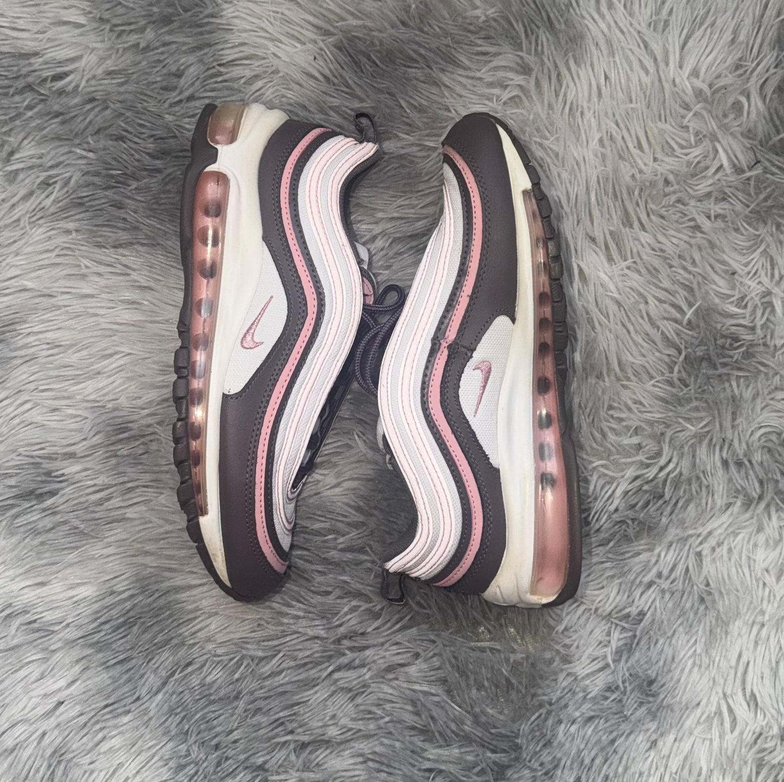 Nike Air Max 97 roze wit paars maat 37, Ophalen of Verzenden, Zo goed als nieuw, Roze, Sneakers of Gympen