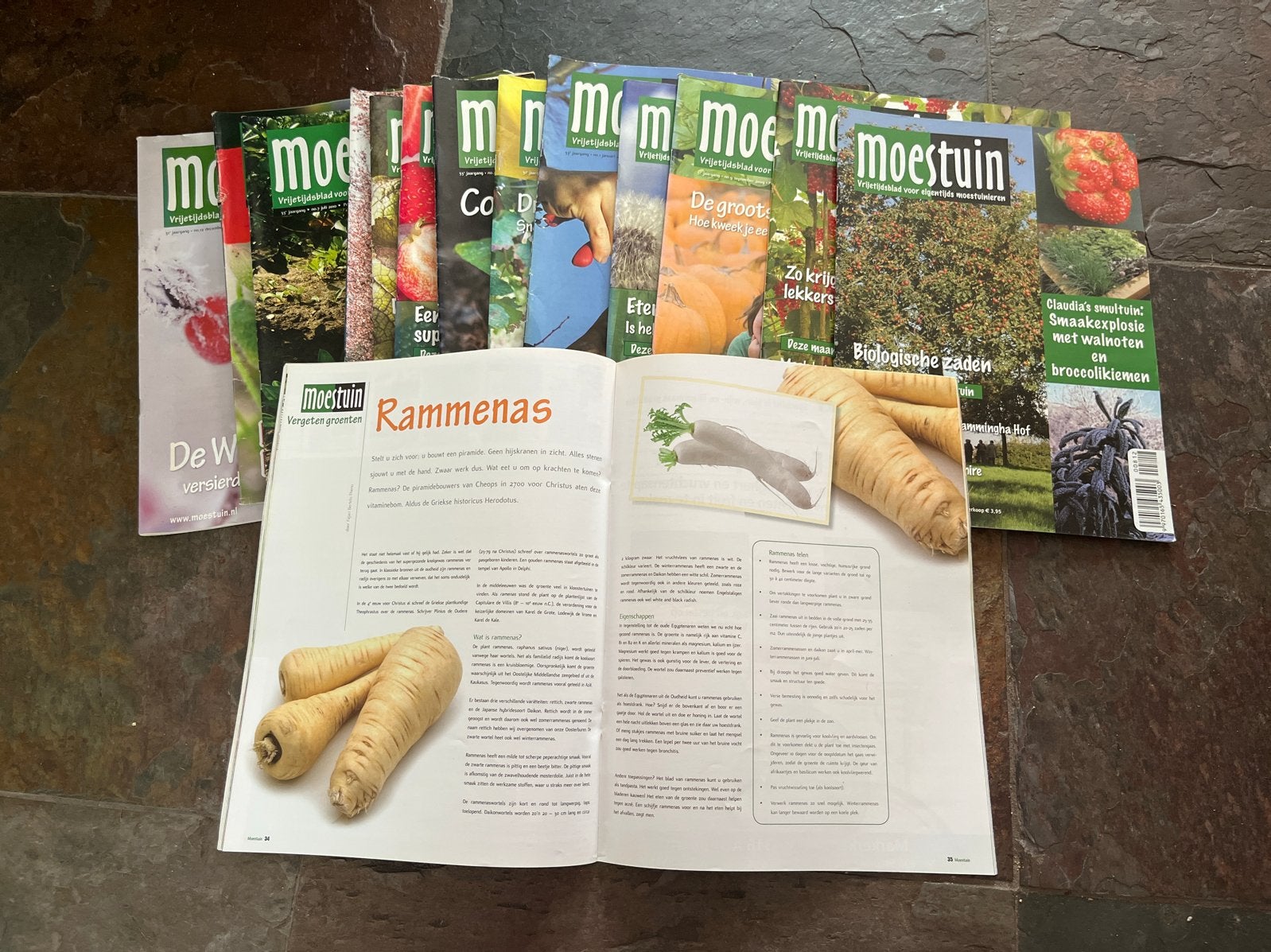 Moestuin tijdschriften - Diverse edities, Ophalen, Gelezen, Overige typen