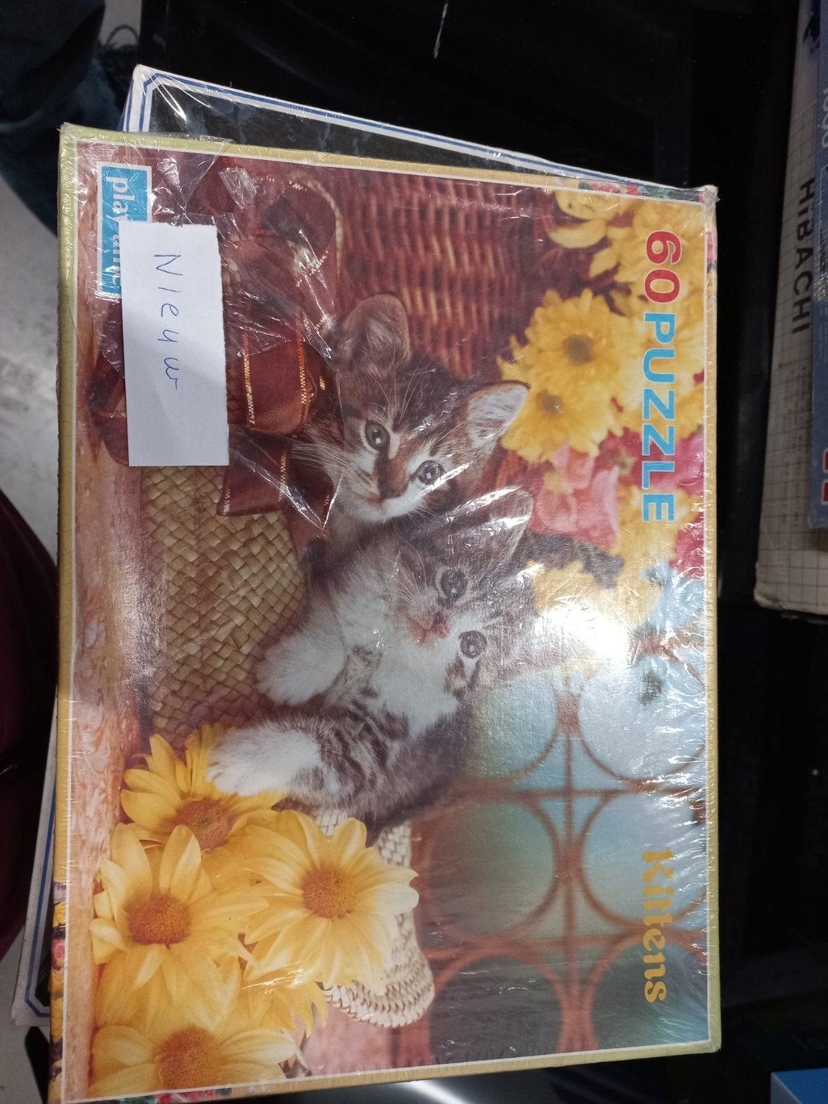 Nieuwe legpuzzel 60 stukjes met kittens, Ophalen, Minder dan 500 stukjes, Nieuw, Legpuzzel
