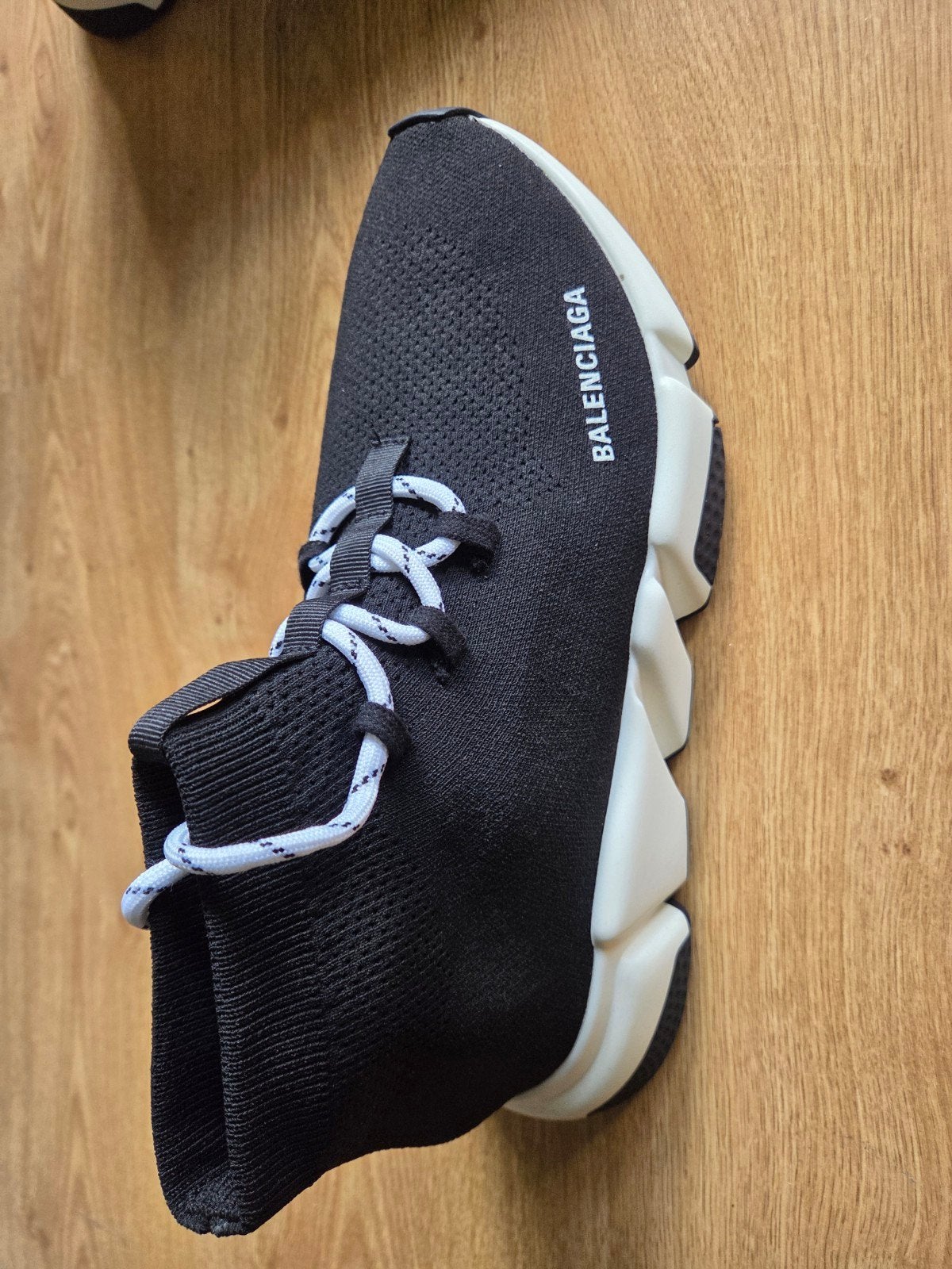 Balenciaga Speed Trainer Sneakers Zwart Maat 44, Ophalen, Zo goed als nieuw