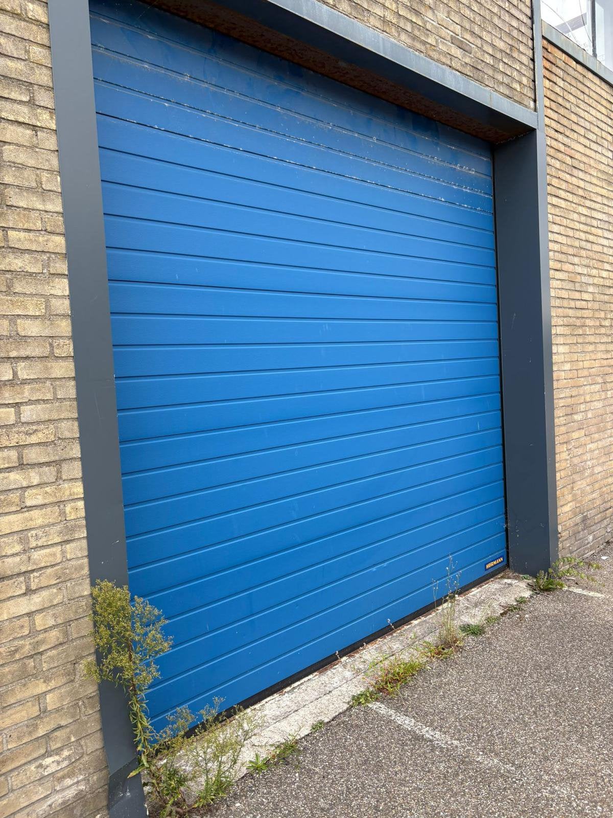 Handbediende overheaddeur garagedeur snelloopdeur deur evt 2, Gebruikt, Garagedeur, Ophalen of Verzenden, 120 cm of meer