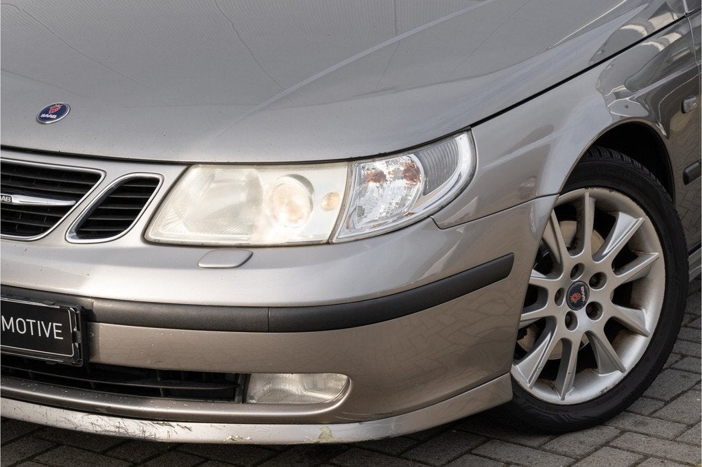 Saab 9-5 Estate 2.3 Turbo Aero | Nieuwe distributieketting, Auto's, Saab, Stoelverwarming, 4 cilinders, Leder en Stof, 93 €/maand