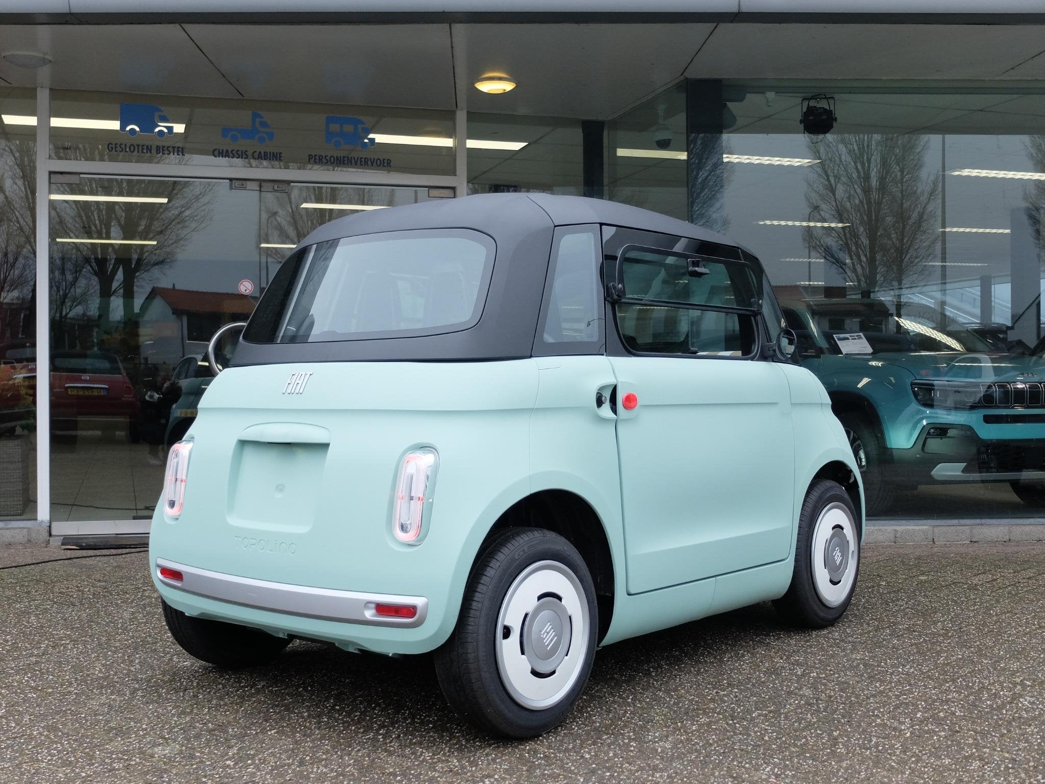 Fiat Topolino Fiat Topolino | Full Elec., Stellantis B.V., Nieuw, Lemelerbergweg 12
1101AJ  Amsterdam, NL, Overige merken