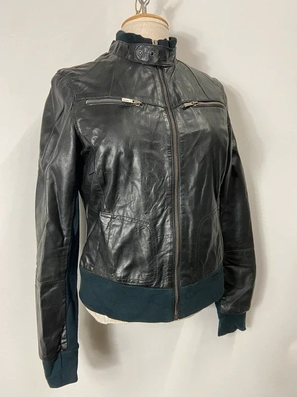 ARMA | Zwart leren jack, Maat 38/40 (M), Zwart, Arma, Ophalen of Verzenden