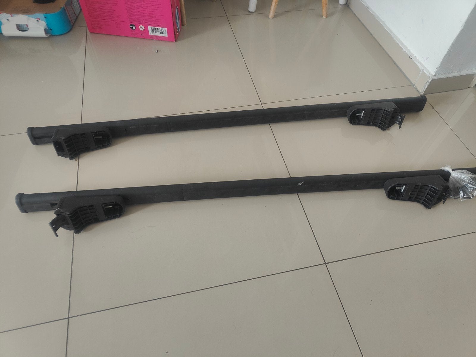Dakdragers 1x gebruikt past op vele auto's, Auto diversen, Dakdragers, Ophalen, Zo goed als nieuw