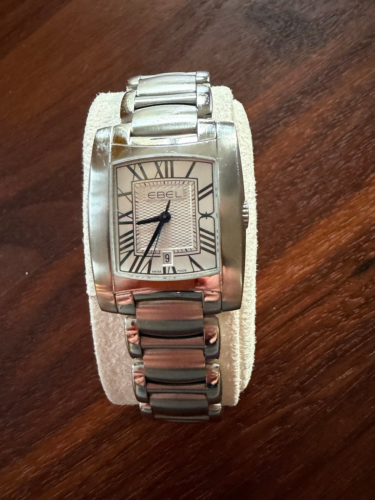 Ebel Brasilia Dameshorloge, Sieraden, Tassen en Uiterlijk, Overige merken, Gebruikt, Staal, Polshorloge