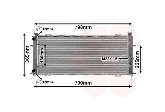 Radiateur Diesel 1.9 D / 2.4 D -91 International Radiators, Ophalen of Verzenden, Nieuw, Overige automerken