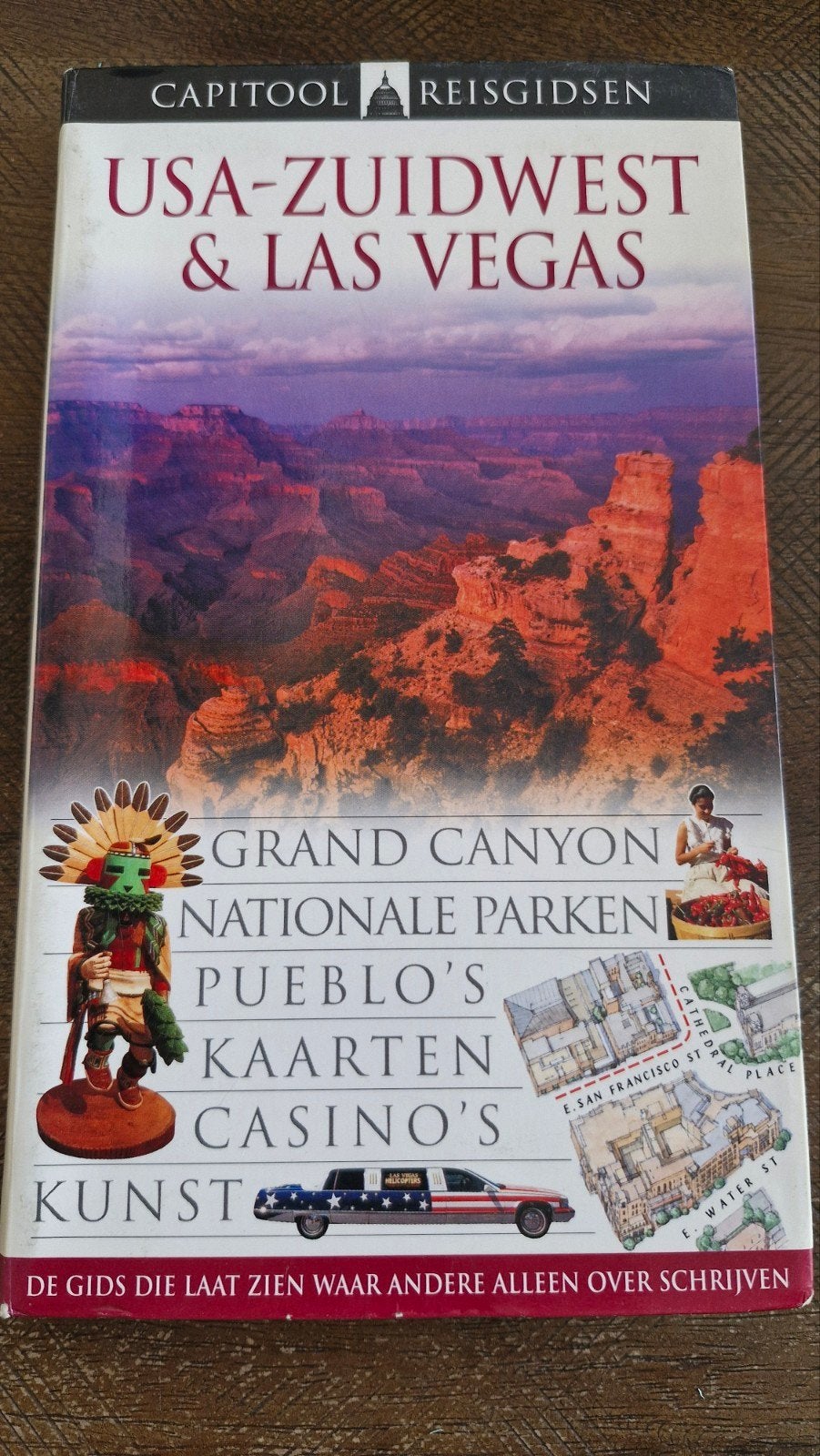 Capitool Reisgids USA-Zuidwest & Las Vegas, Boeken, Reisgidsen, Capitool, Ophalen of Verzenden, Reisgids of -boek, Noord-Amerika