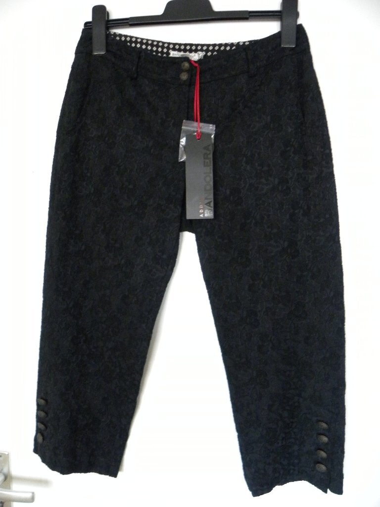 Nieuwe broek BANDOLERA., Zwart, Nieuw, Ophalen of Verzenden, Driekwart