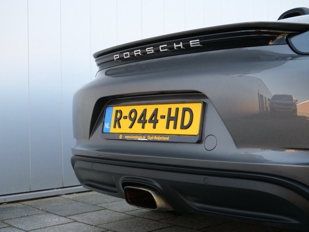Porsche 718 Boxster 2.0 300 Pk Automaat Navigatie / Leer / S, Auto's, Porsche, Automaat, Achterwielaandrijving, Gebruikt, 4 cilinders