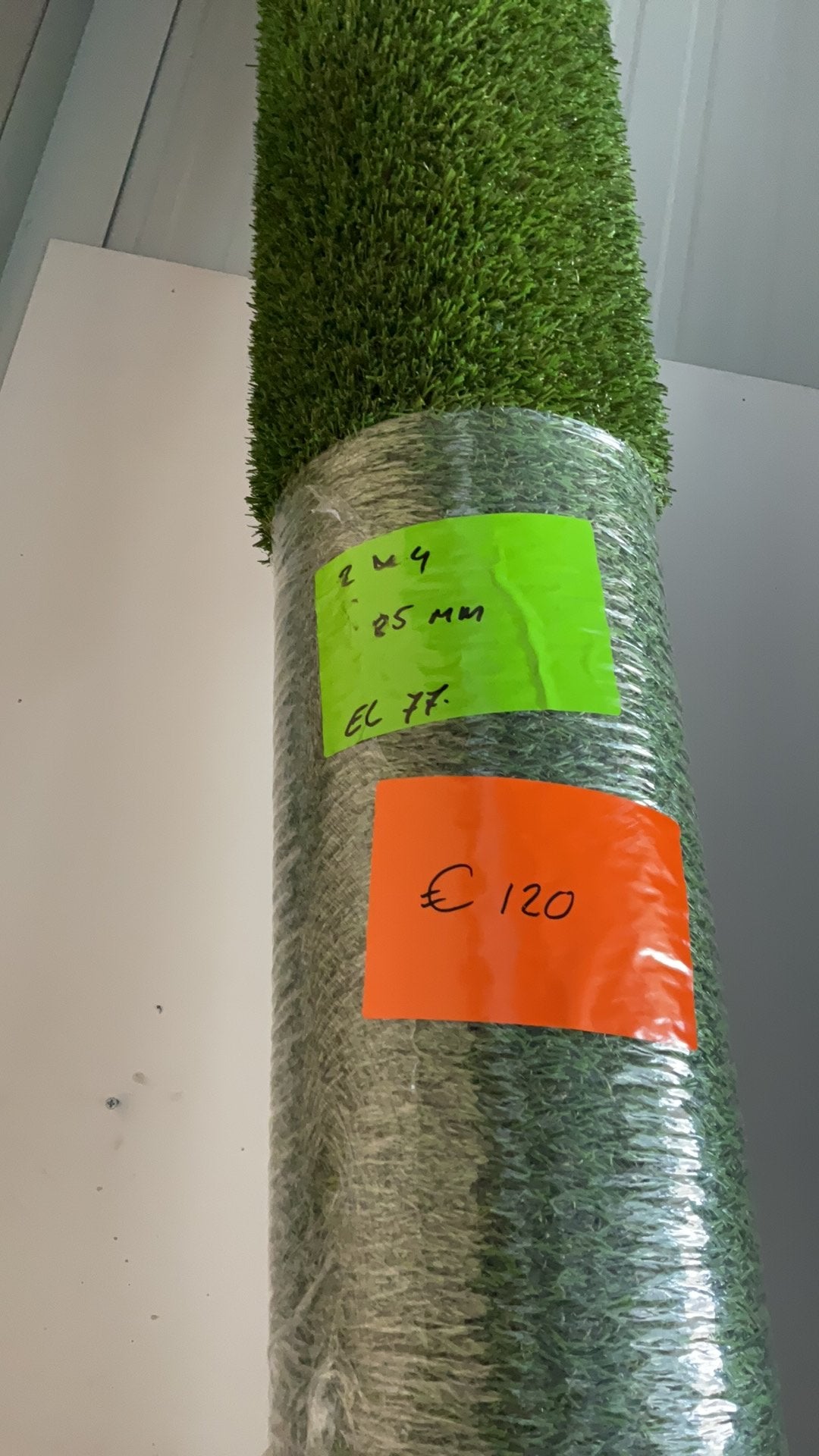 Kunstgras 2x4 25mm, Ophalen, Nieuw, Minder dan 10 m², Kunstgras