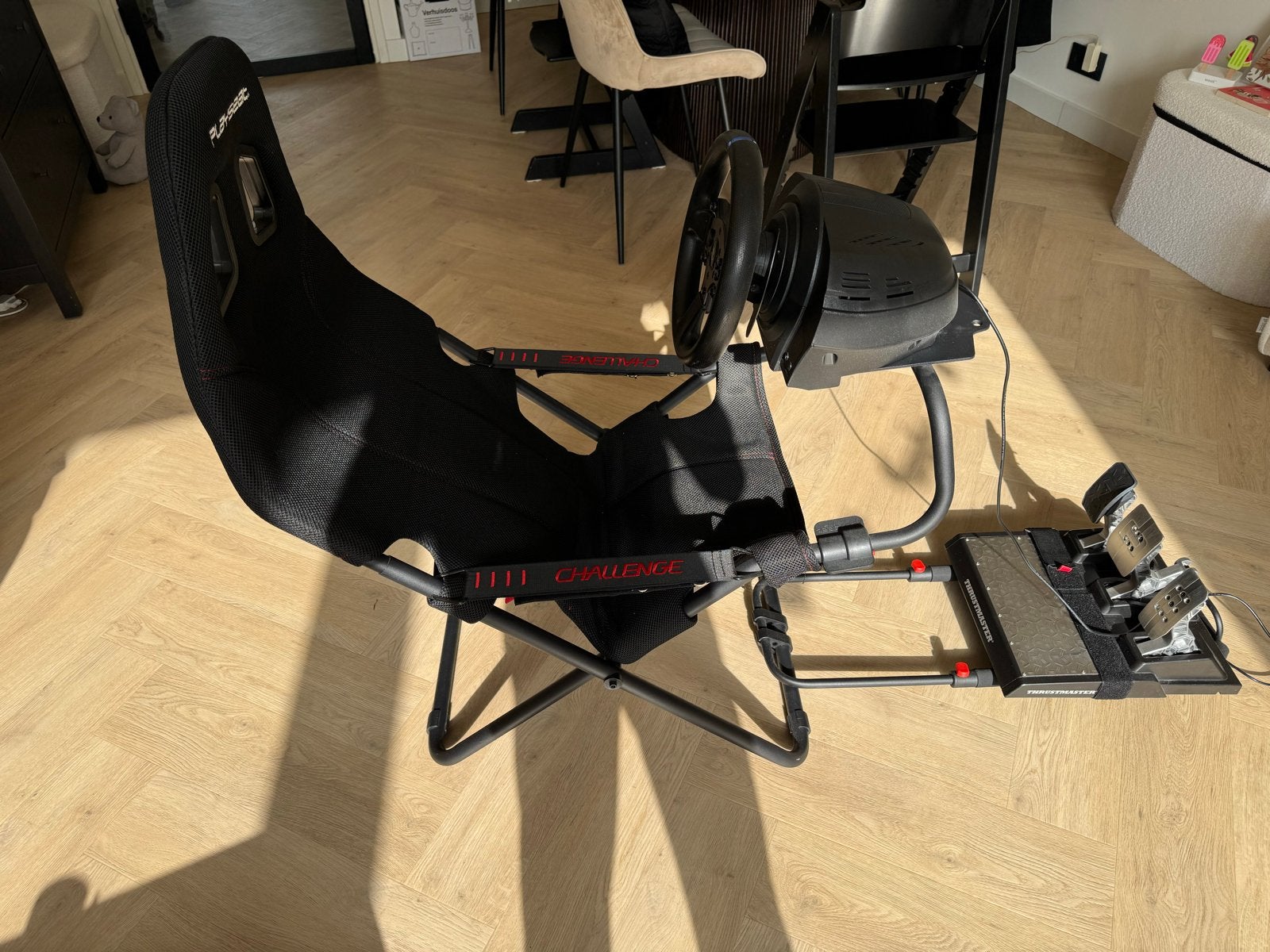 Sim Racing Set | T300 + T-LCM Loadcell + Playseat + GT7, Ophalen, Online, 1 speler, Racen en Vliegen