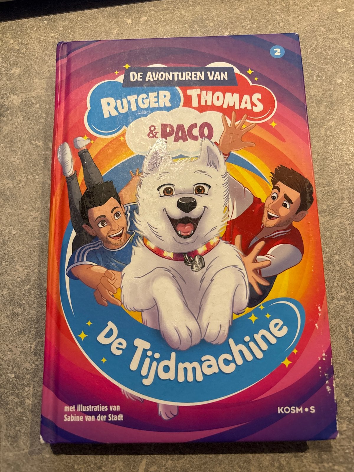 De Avonturen van Rutger, Thomas & Paco: De Tijdmachine, Boeken, Ophalen, Gelezen, Fictie