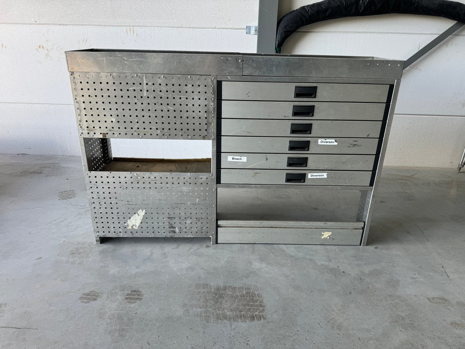 Aluminium lade kast bedrijfswagen, Ophalen, Gebruikt