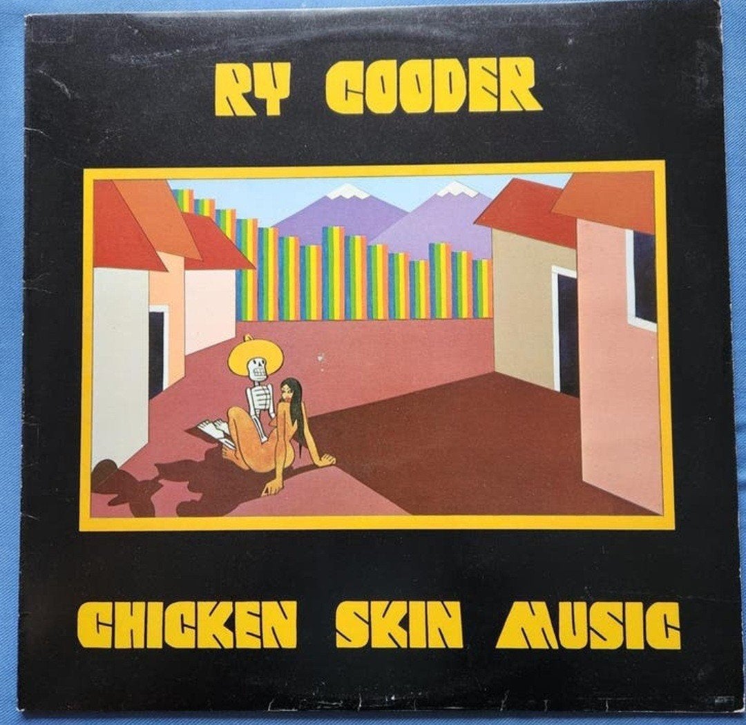 Ry Cooder - Chicken Skin Music lp vinyl, Cd's en Dvd's, LP, Gebruikt, Blues Rock, Ophalen of Verzenden