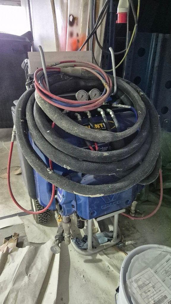 Graco Reactor E-10HP spuitmachine - goed onderhouden, Ophalen, Zo goed als nieuw, Overige typen