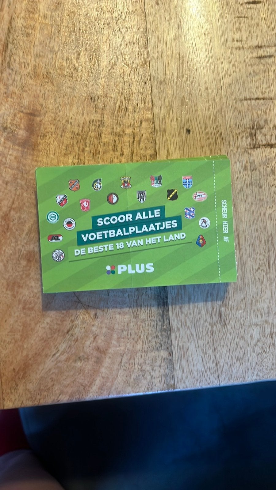 Voetbal plaatjes, Plus, Ophalen of Verzenden