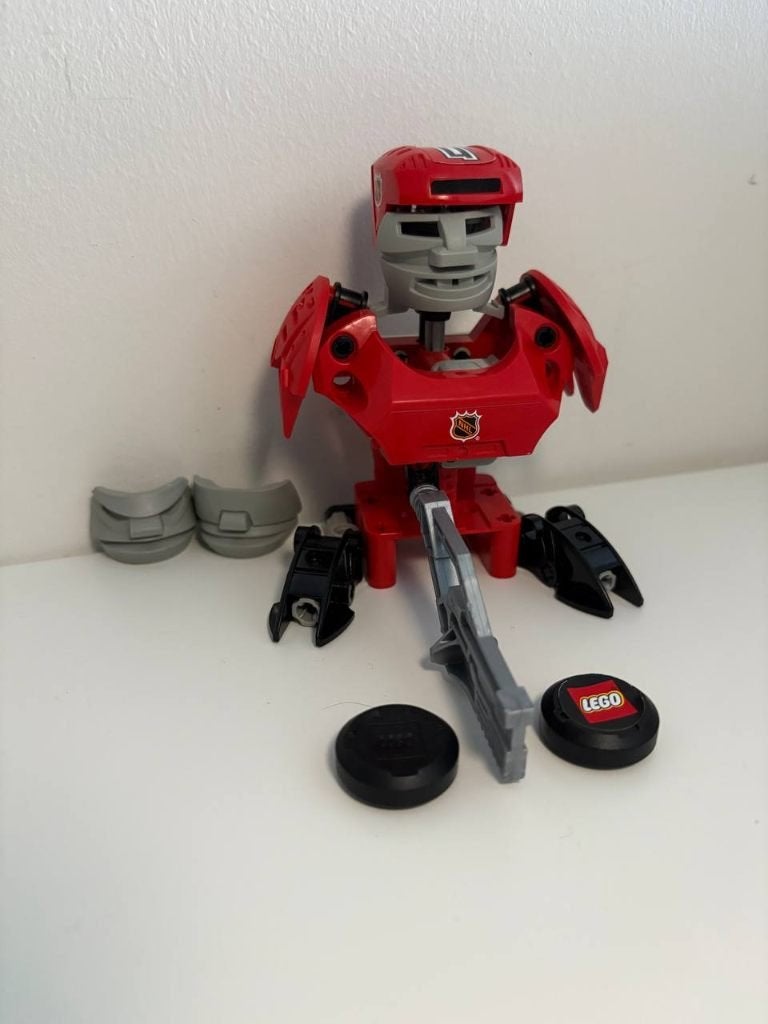 Lego Hockey 3540 Puck Padder zonder instructies, Overige thema's, Lego, Ophalen of Verzenden, Zo goed als nieuw