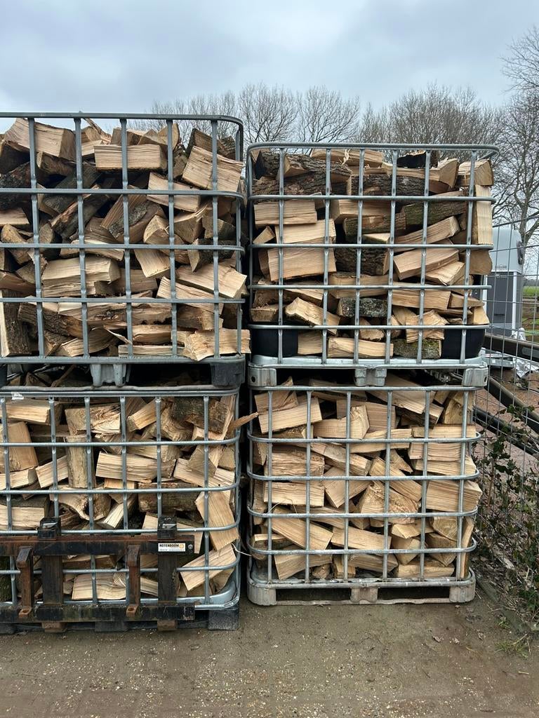 Mooie mix van haardhout, Tuin en Terras, Haardhout, Minder dan 3 m³, Ophalen of Verzenden