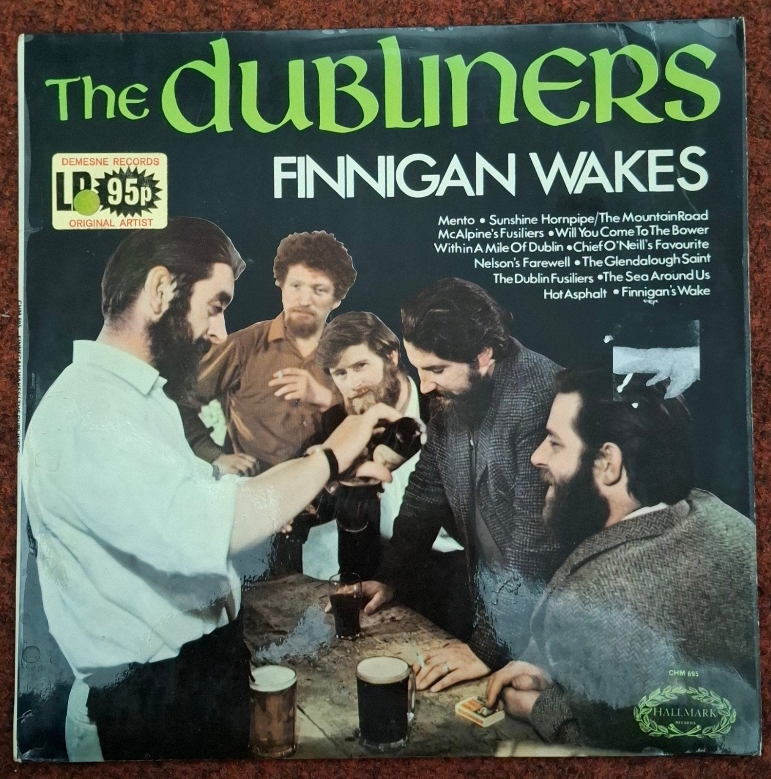 The Dubliners - Finnigan Wakes LP (Folk), Cd's en Dvd's, LP, Gebruikt, Ophalen of Verzenden, Folk