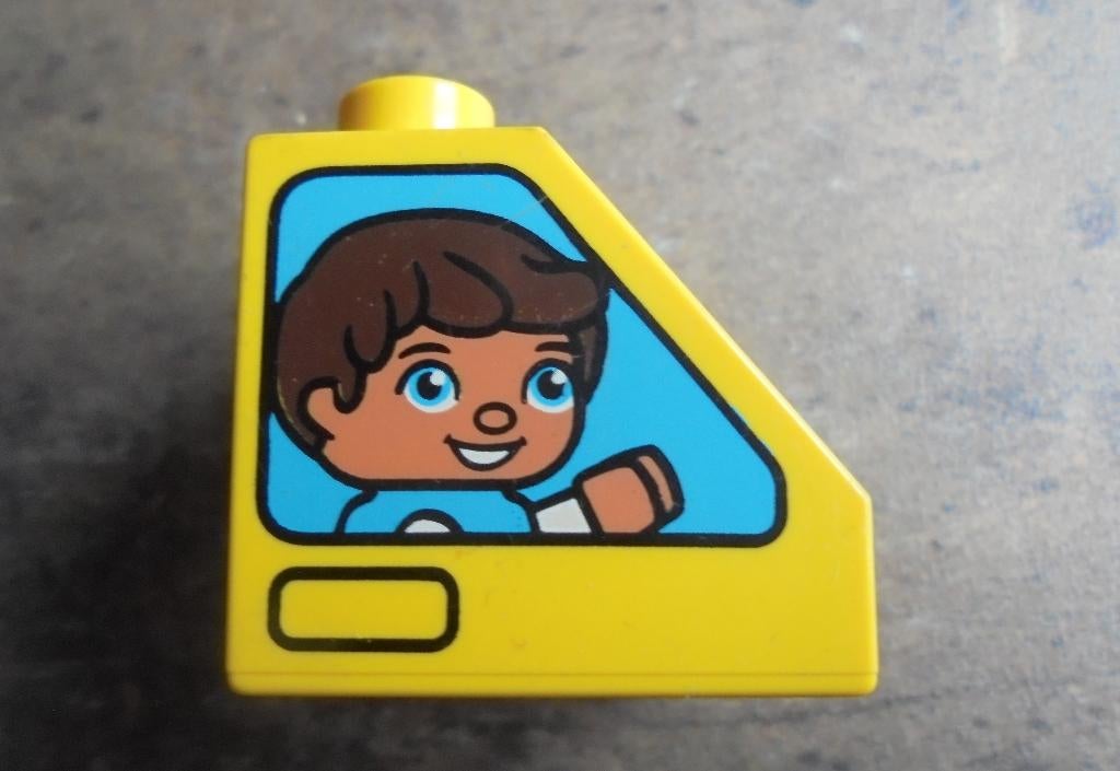 Lego Duplo Brick 2x2x1,5 Slope 45 (zie foto's) 2, Ophalen of Verzenden, Gebruikt, Losse stenen, Duplo