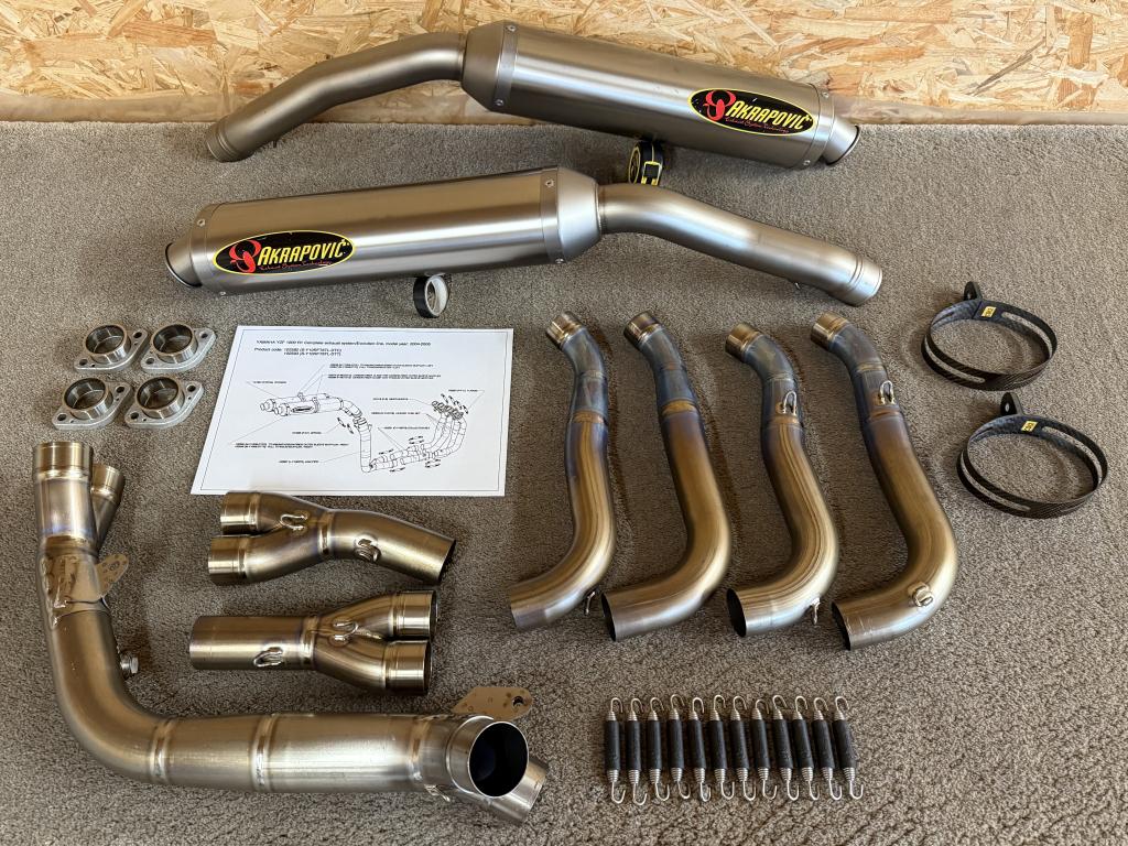 Akrapovic Evolution uitlaat Yamaha YZF-R1 YZFR1 R1 2004-2006, Gebruikt, Ophalen of Verzenden, Media@akrapovic.com, Malo Hudo 8a, Ivančna Gorica, 1295, SI