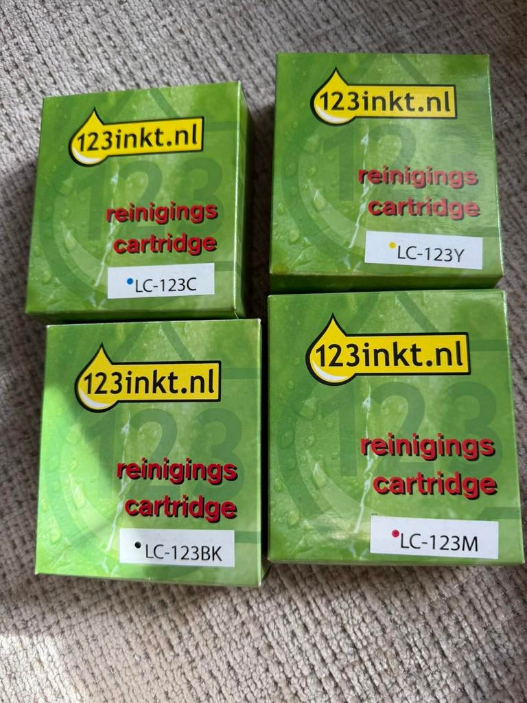 Cartridge 123inkt brother, Ophalen of Verzenden, Zo goed als nieuw