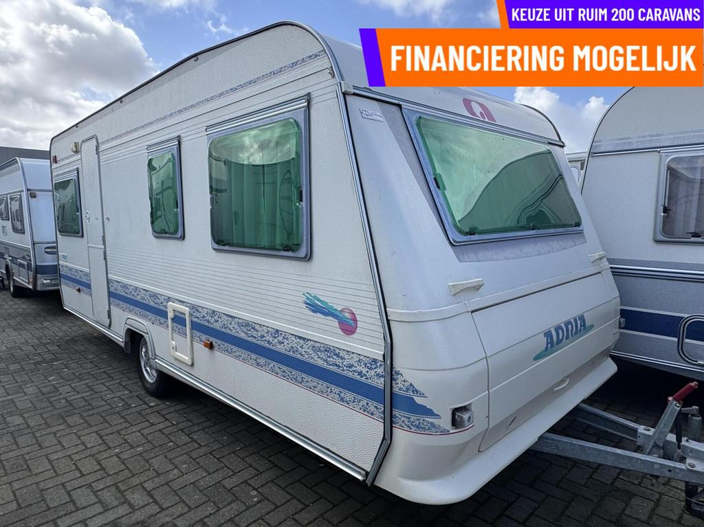 Adria UNICA 502 DU DWARSBED, RONDZIT, VOORTENT, FIETSENDRAG, Caravans en Kamperen, Caravans, Serviceluik, Rondzit, Bedrijf, 750 - 1000 kg