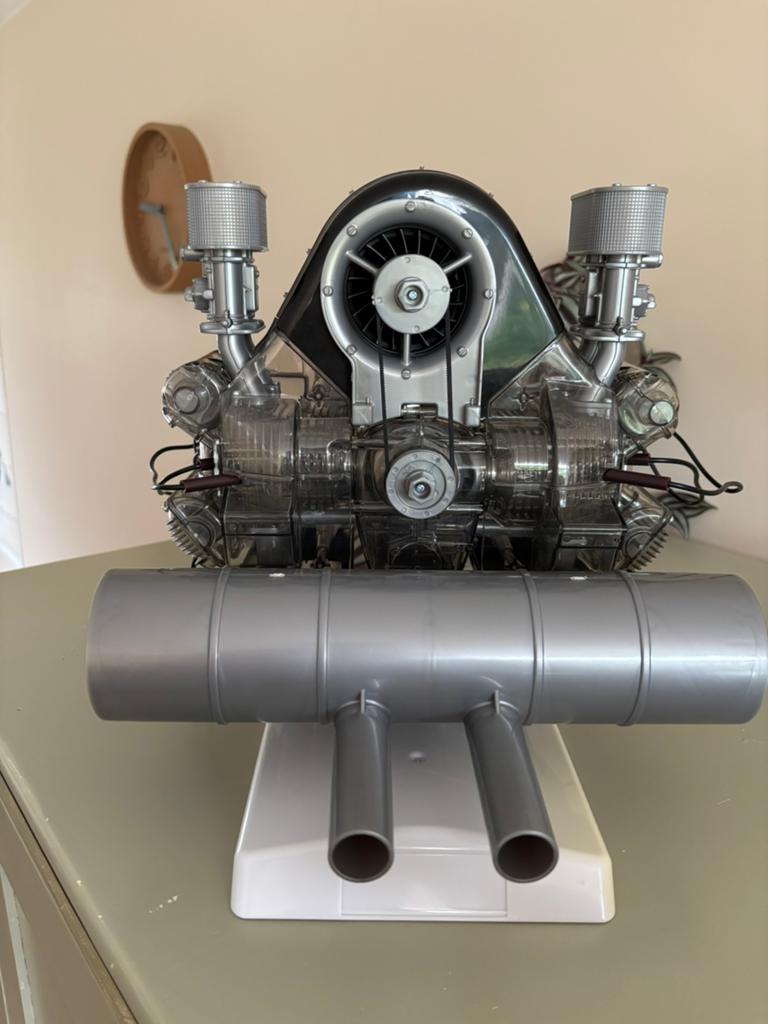 Carrera-Rennmotor Porsche type 547 4-cilinder bouwpakket, Ophalen of Verzenden, Zo goed als nieuw