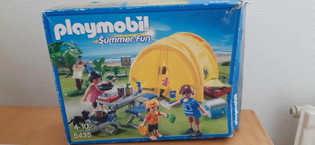 Playmobil camping 5435, Ophalen, Gebruikt, Complete set
