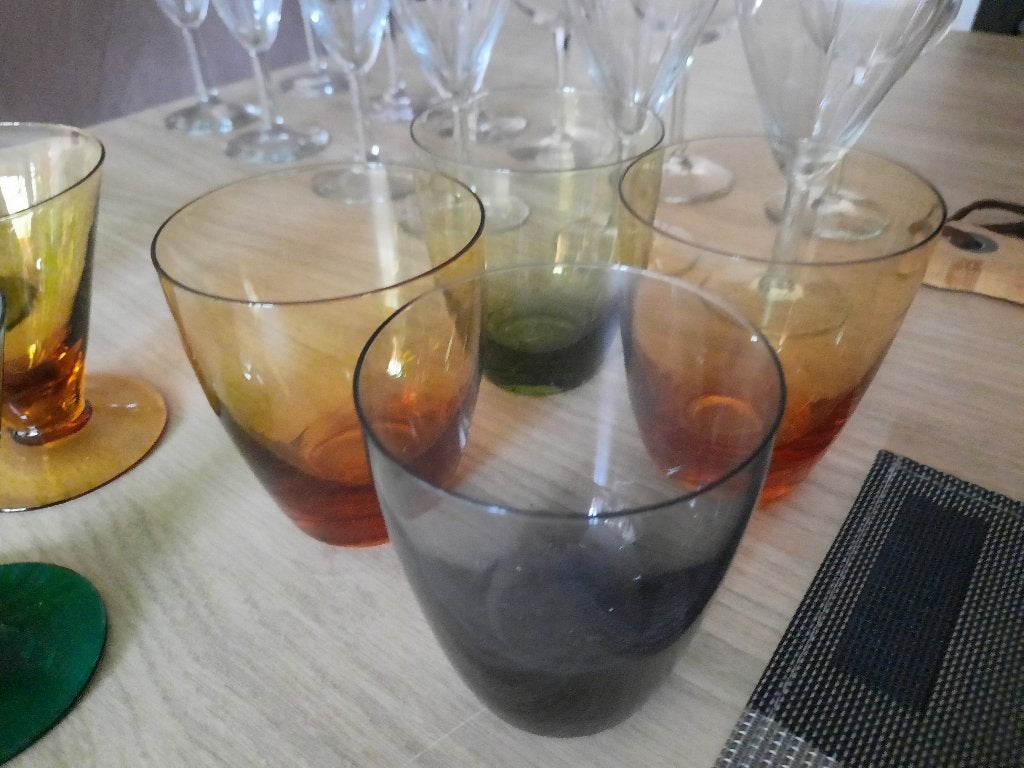 Vintage glazen, Antiek en Kunst, Ophalen of Verzenden