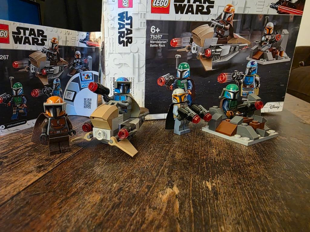 LEGO Star Wars Mandalorian Battle Pack 75267, Ophalen of Verzenden, Zo goed als nieuw, Overige merken