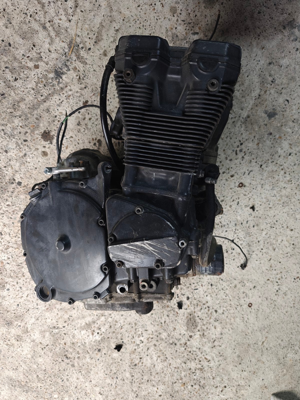 motorblok Suzuki GSX-R750, Ophalen