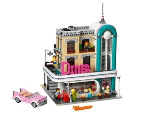 Diner in de stad (10260), Kinderen en Baby's, Lego, Nieuw, Ophalen of Verzenden, Compleet
