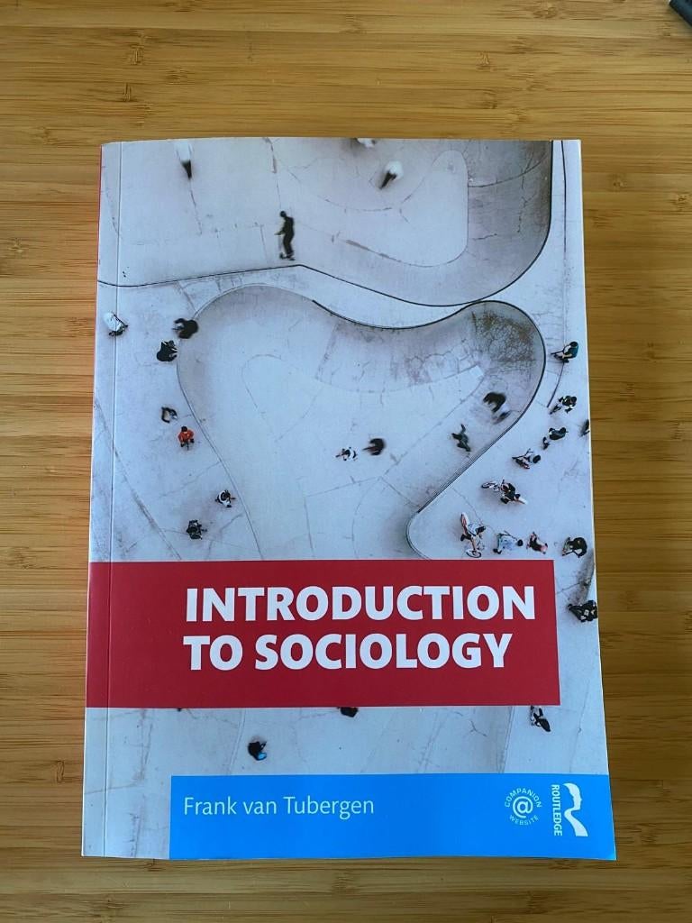 Introduction to sociology - Frank van Tubergen, Nieuw, Ophalen of Verzenden, WO, Frank van tubergen