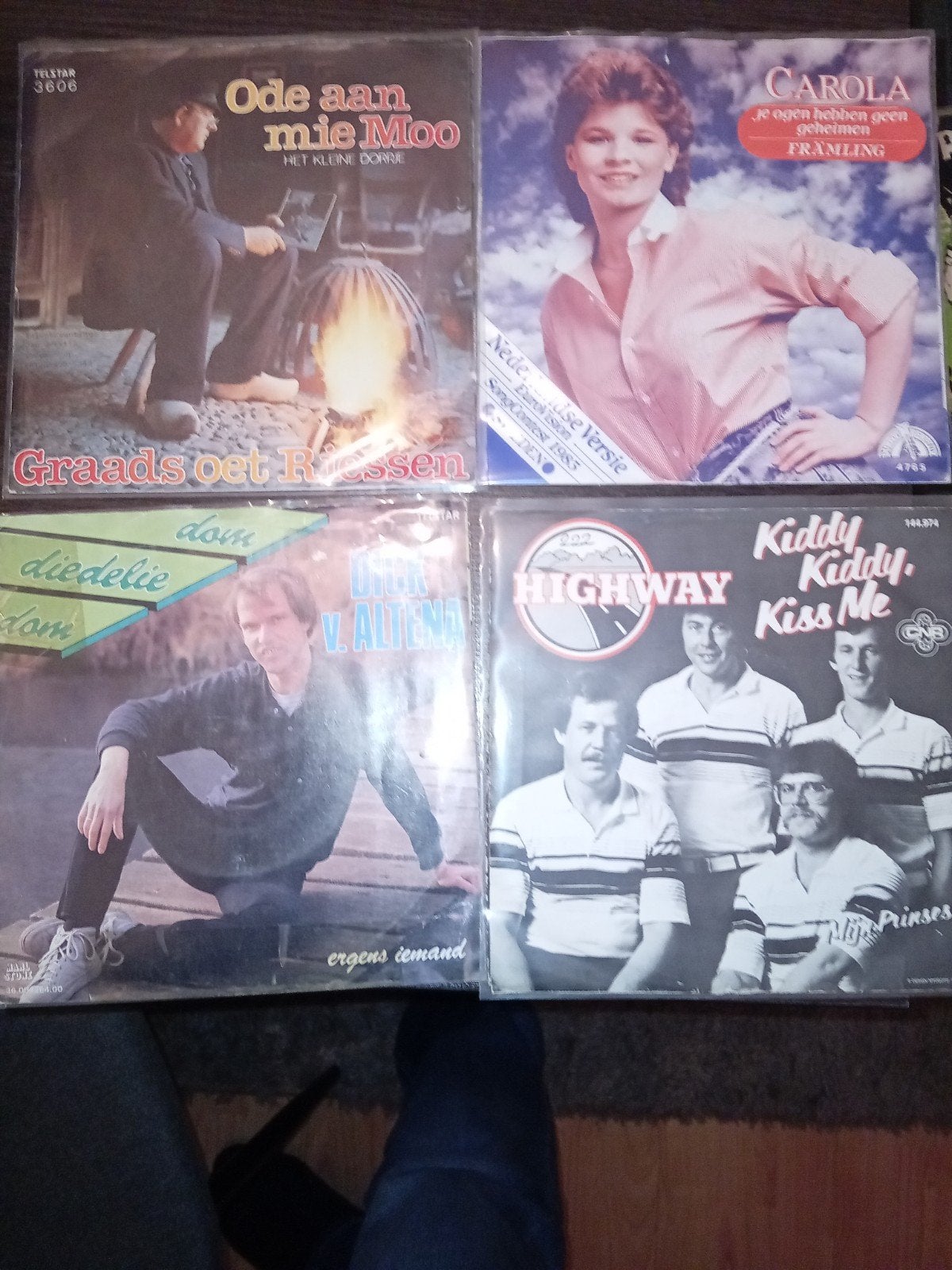 8 Piraten toppers singles - Diverse artiesten, 7 inch, Ophalen of Verzenden, EP, Gebruikt