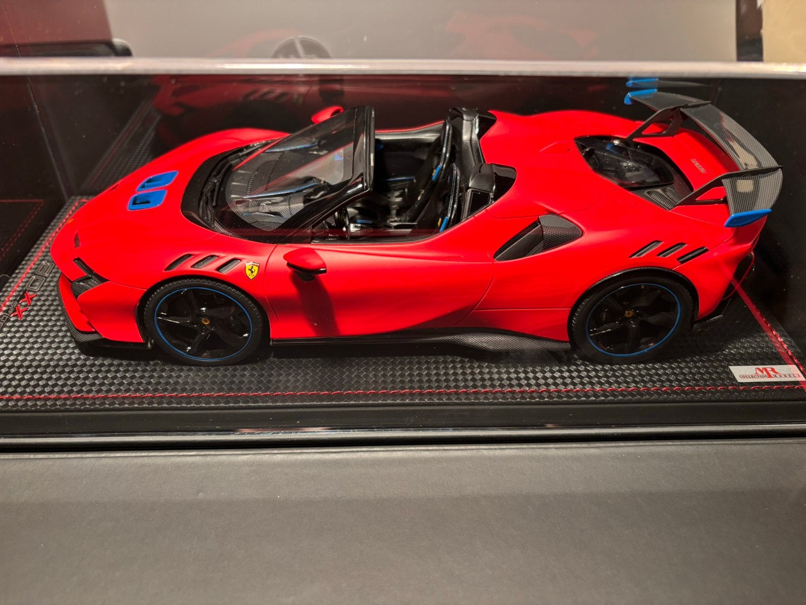 Ferrari SF90XX spider matt red MR 1:18 ! C4F, MR, ., Nieuw, Ophalen of Verzenden